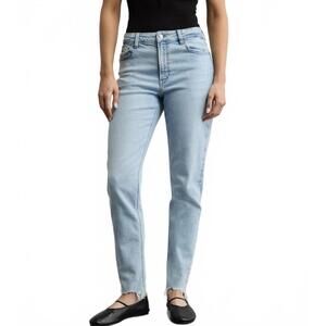 AE Long Stretch Mom Jean American Eagle NWT Skylight 00L